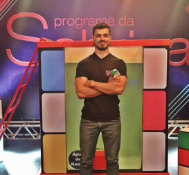 Renan Cerpe no Programa da Sabrina Sato