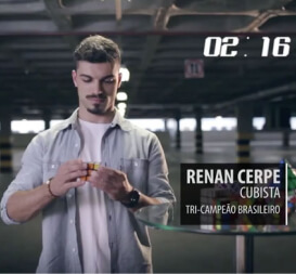 Renan Cerpe na Rede Globo